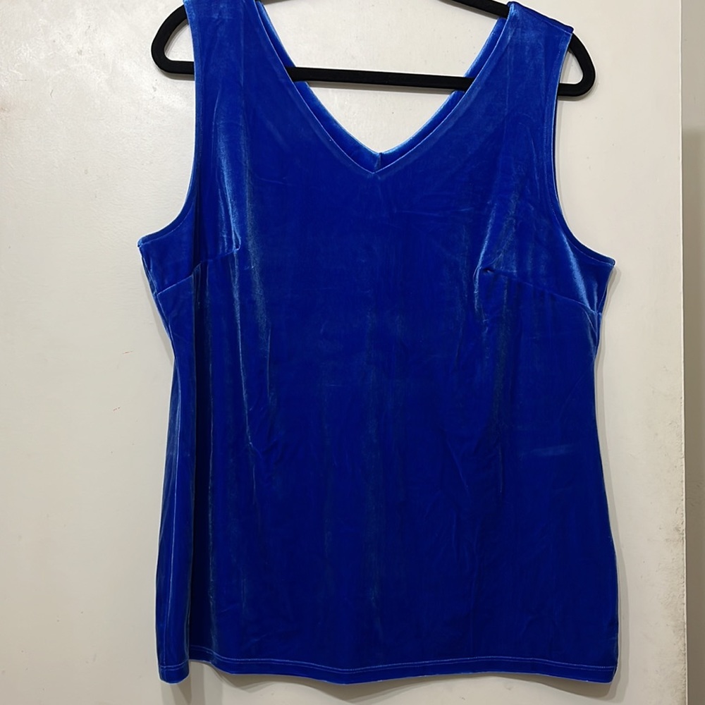 Gorgeous Velvet Tank Top by Charter Club - new with tags